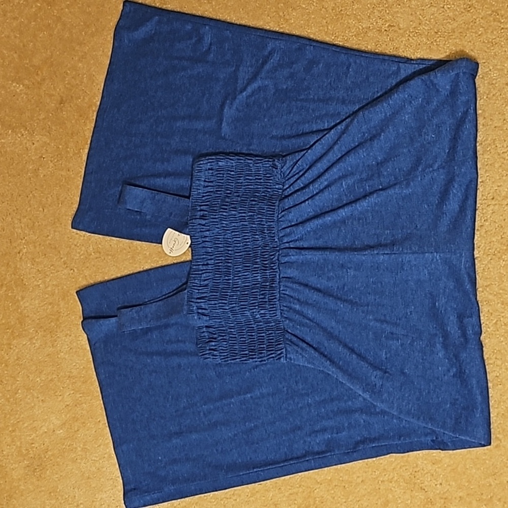 NWT Ocean Love Blue Jumpsuit M